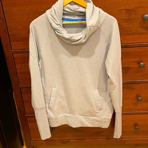 Zella Erica Twist Cowel Neck Pullover